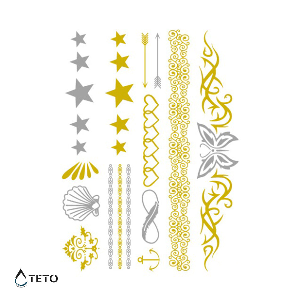 Pulseras y motivos – set – Tipo M