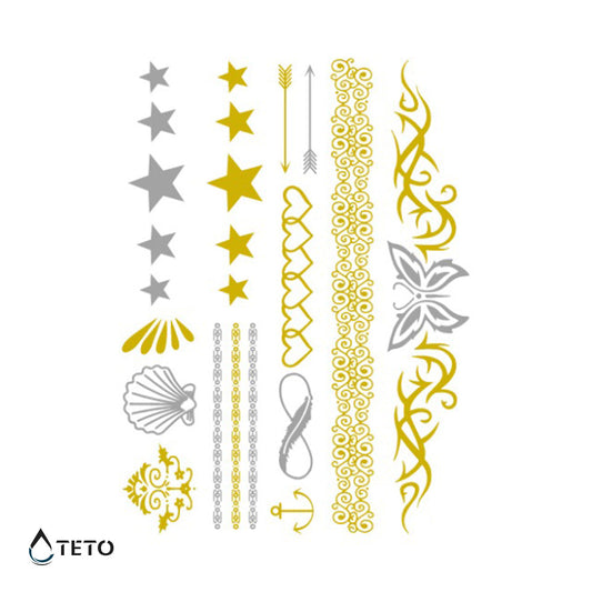 Pulseras y motivos – set – Tipo M