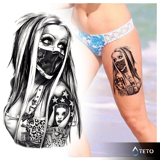 Retrato de una mujer punk