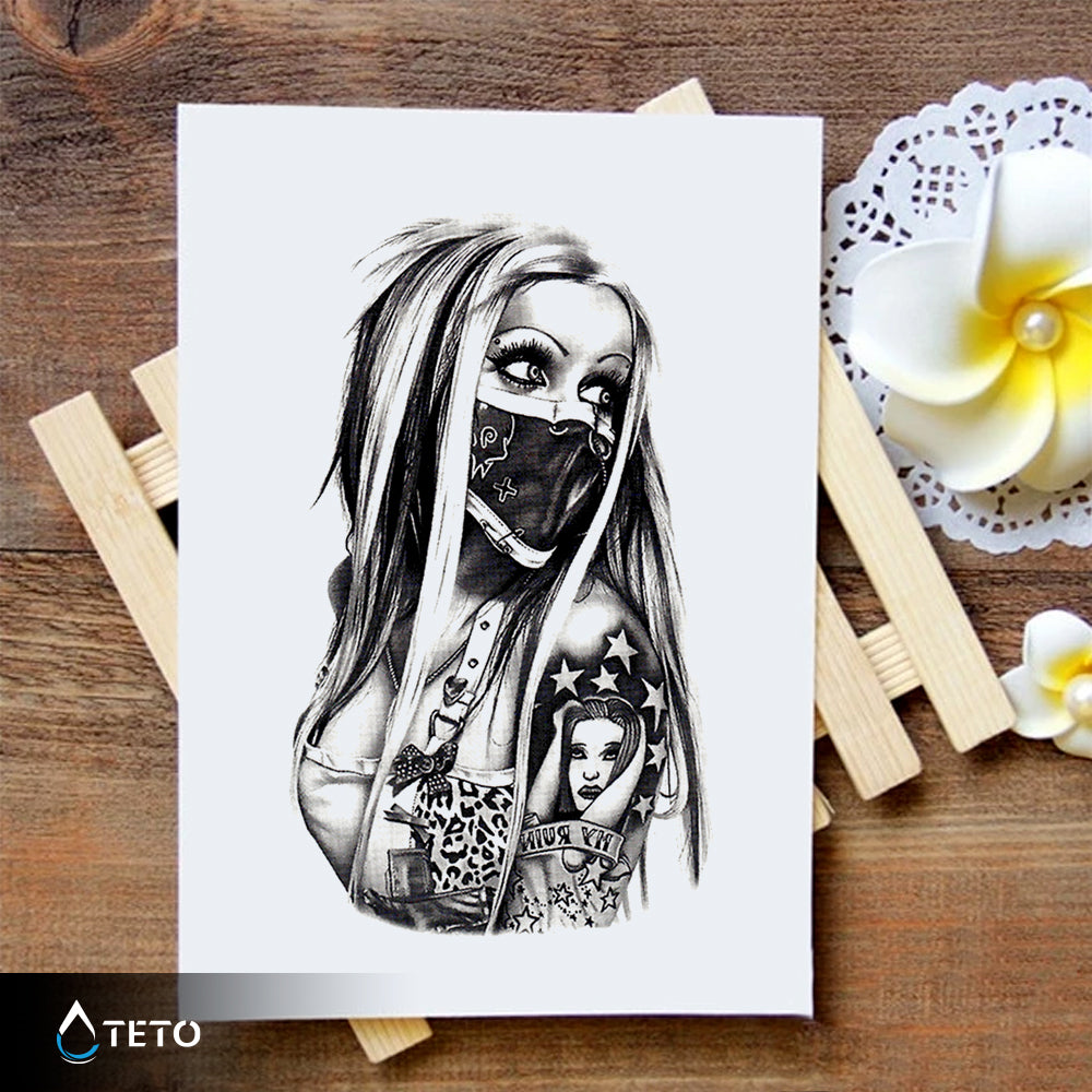 Retrato de una mujer punk