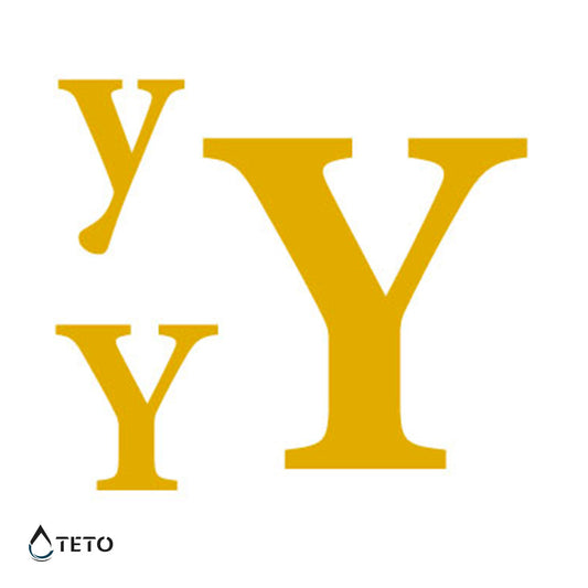 Letra Y - set