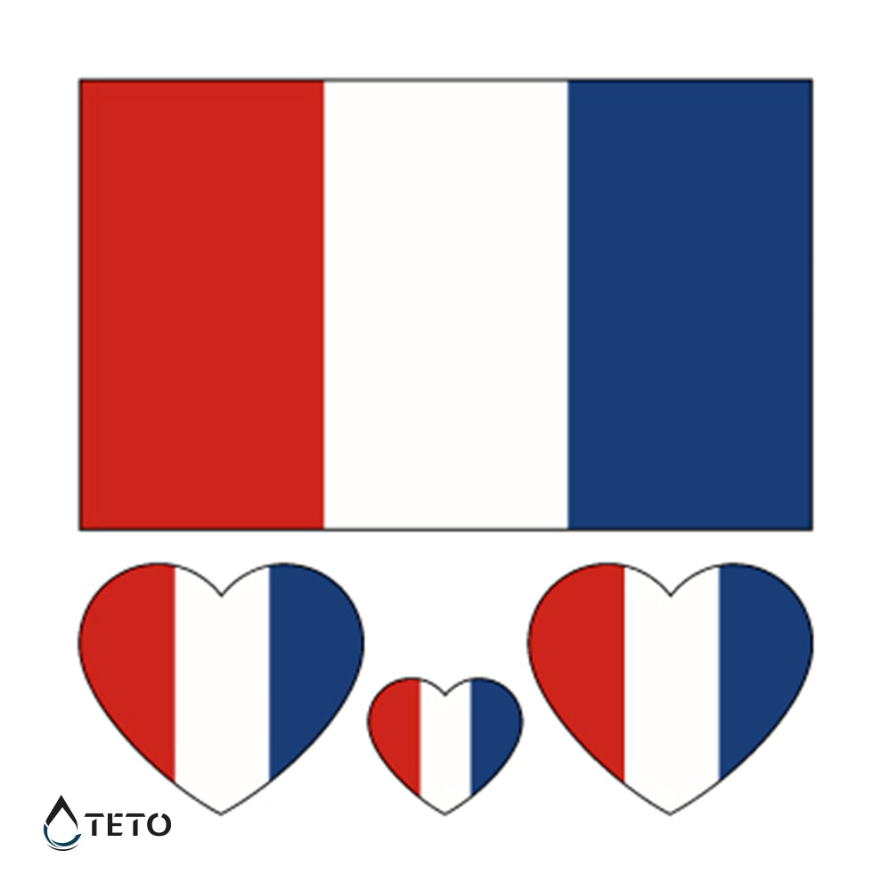 Bandera de Francia - set