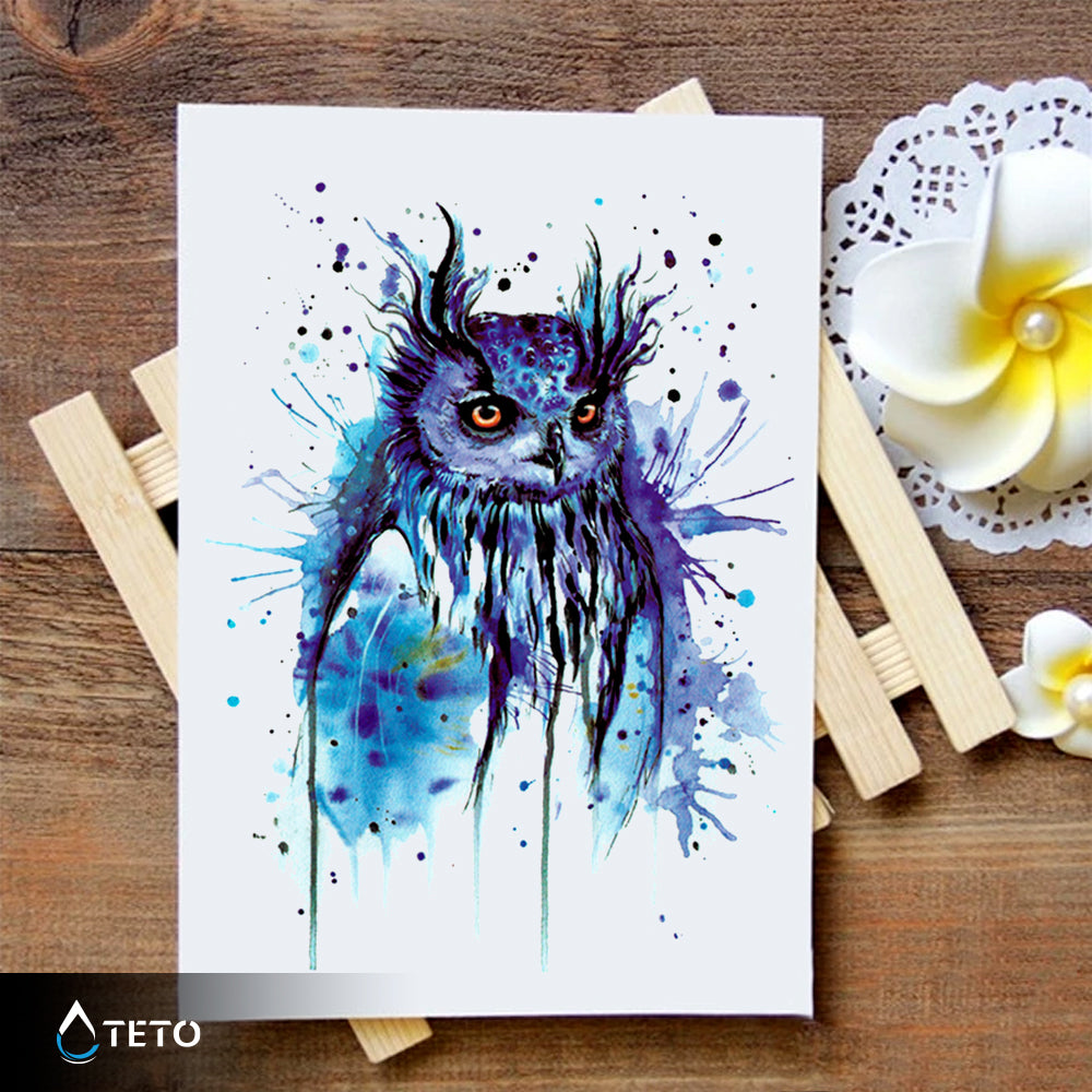 Búho azul