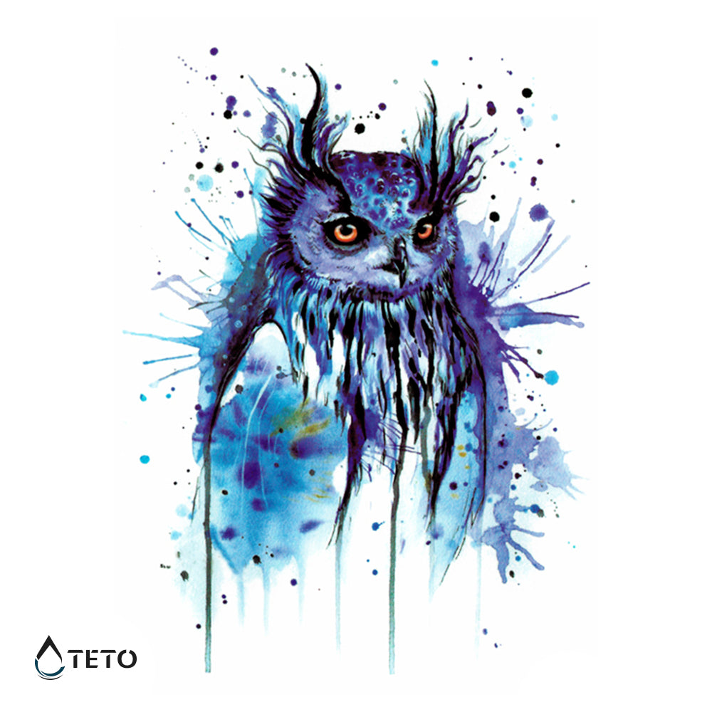 Búho azul