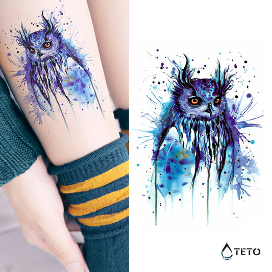 Búho azul