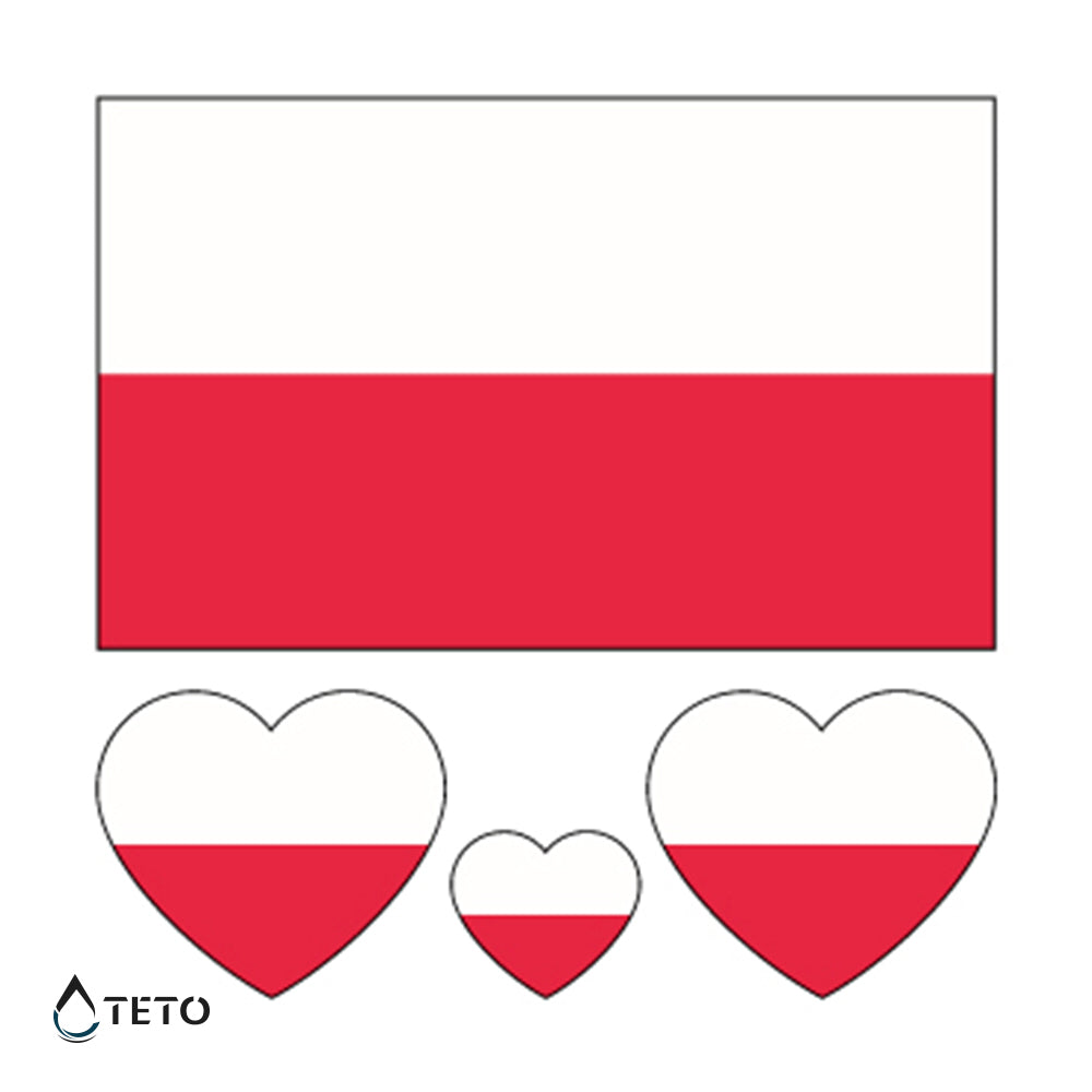 Bandera de Polonia - set