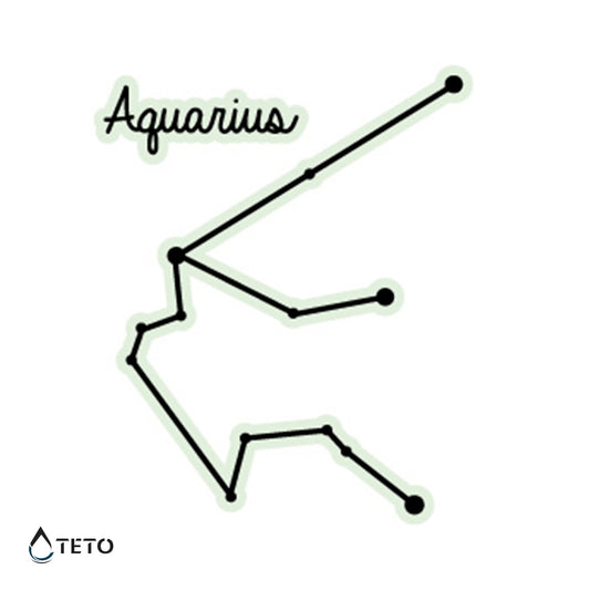 Signo Acuario – Brilla en la oscuridad