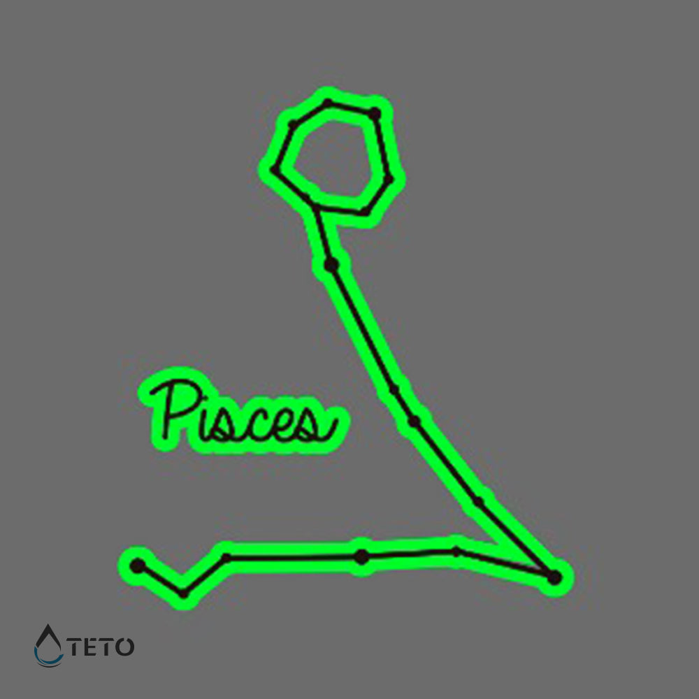 Signo Piscis - Brilla en la oscuridad