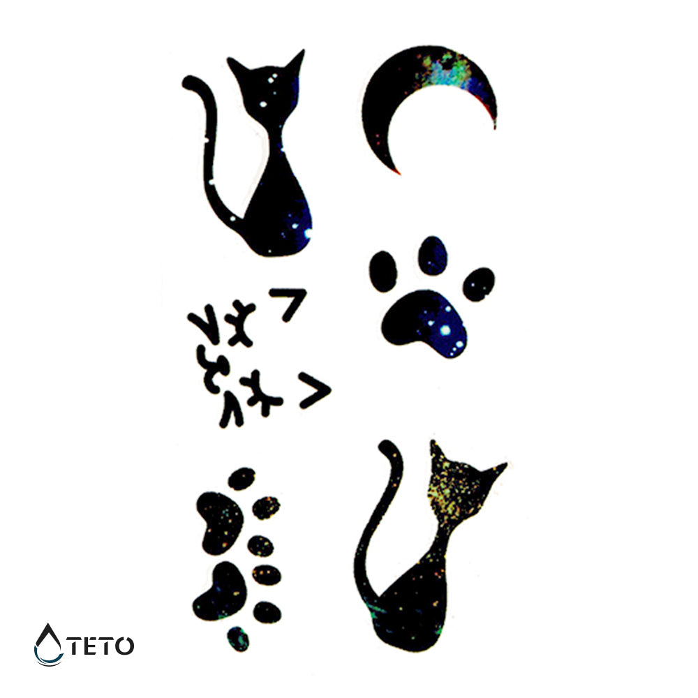 Gatos y patas - set