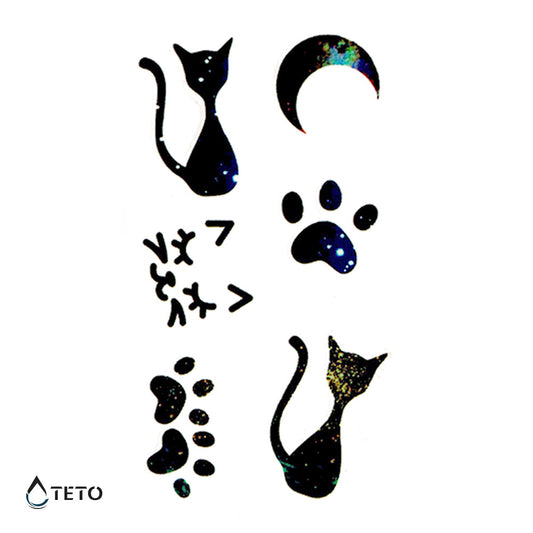 Gatos y patas - set