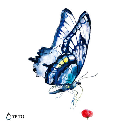 Mariposa azul