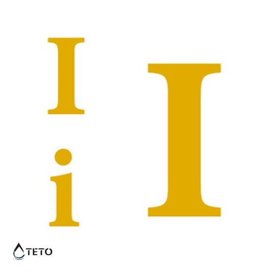 Letra I - set