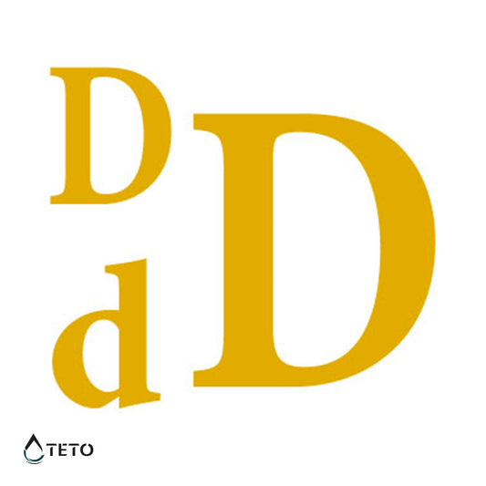Letra D - set