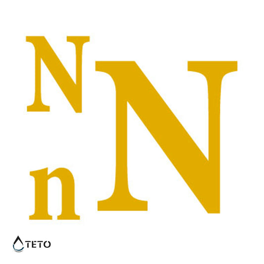 Letra N - set