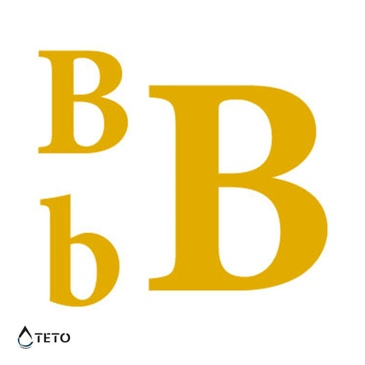 Letra B - set