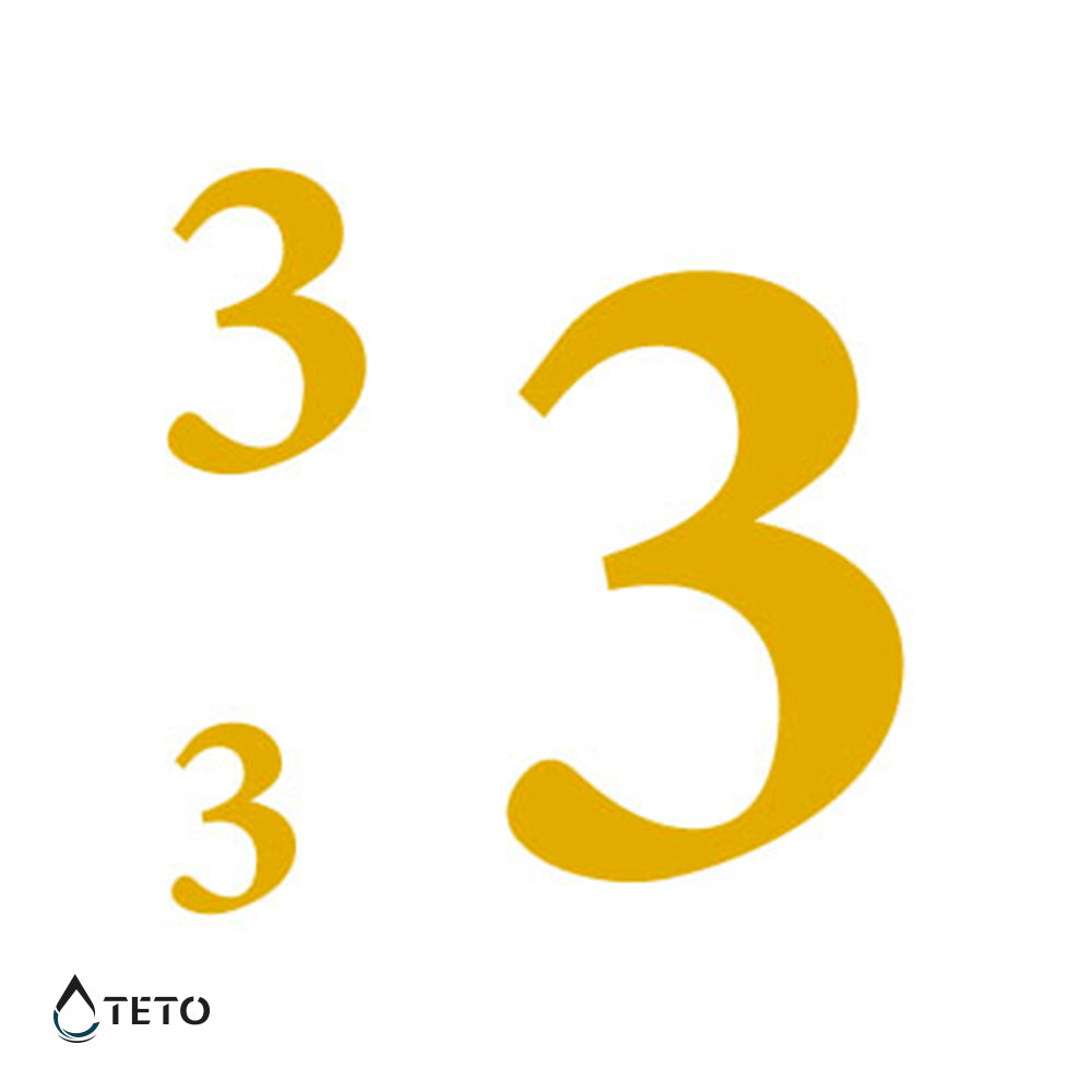 Número 3 - set