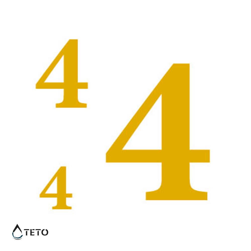 Número 4 - set