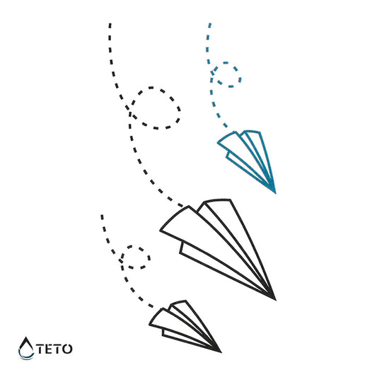 Avioncitos de papel – set
