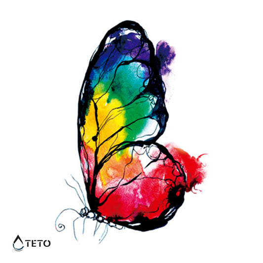Mariposa colorida