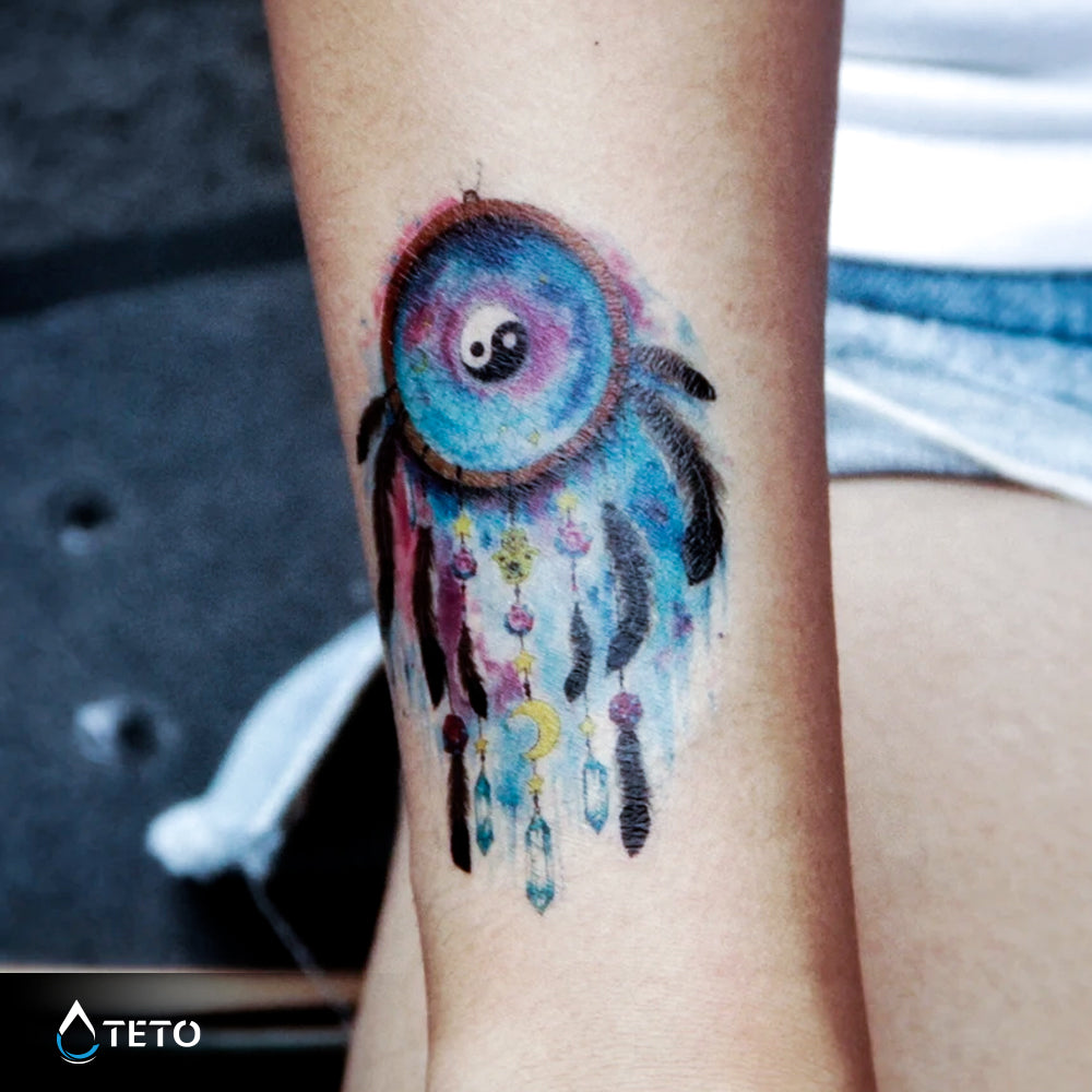 Atrapasueños - yin y yang