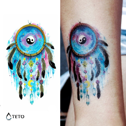 Atrapasueños - yin y yang
