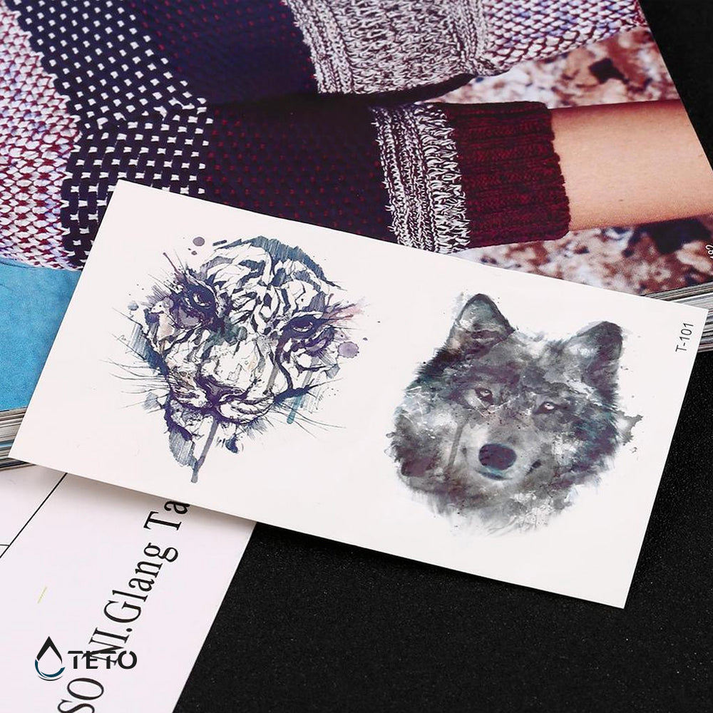 Tigre y lobo - set
