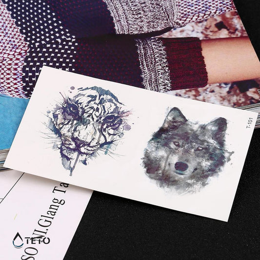 Tigre y lobo - set