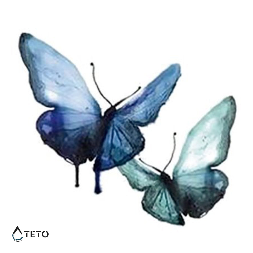 Mariposas azules