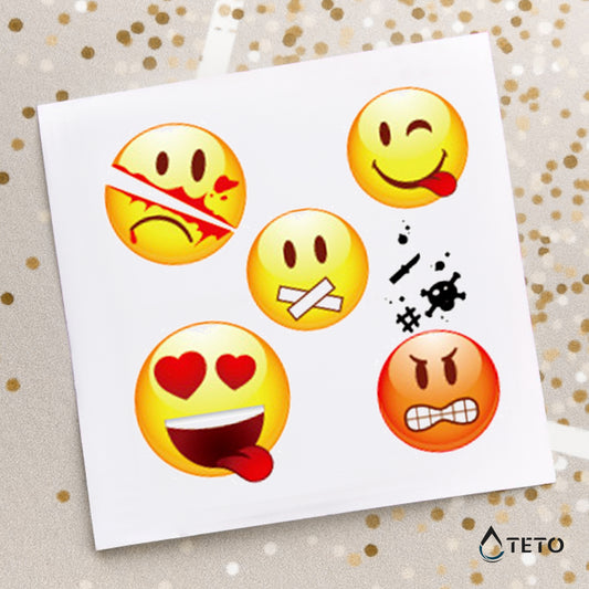 Emoticonos Tipo A – set