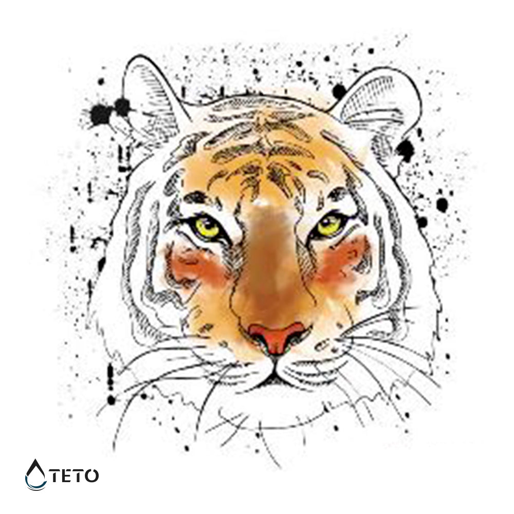 Tigre minimalista