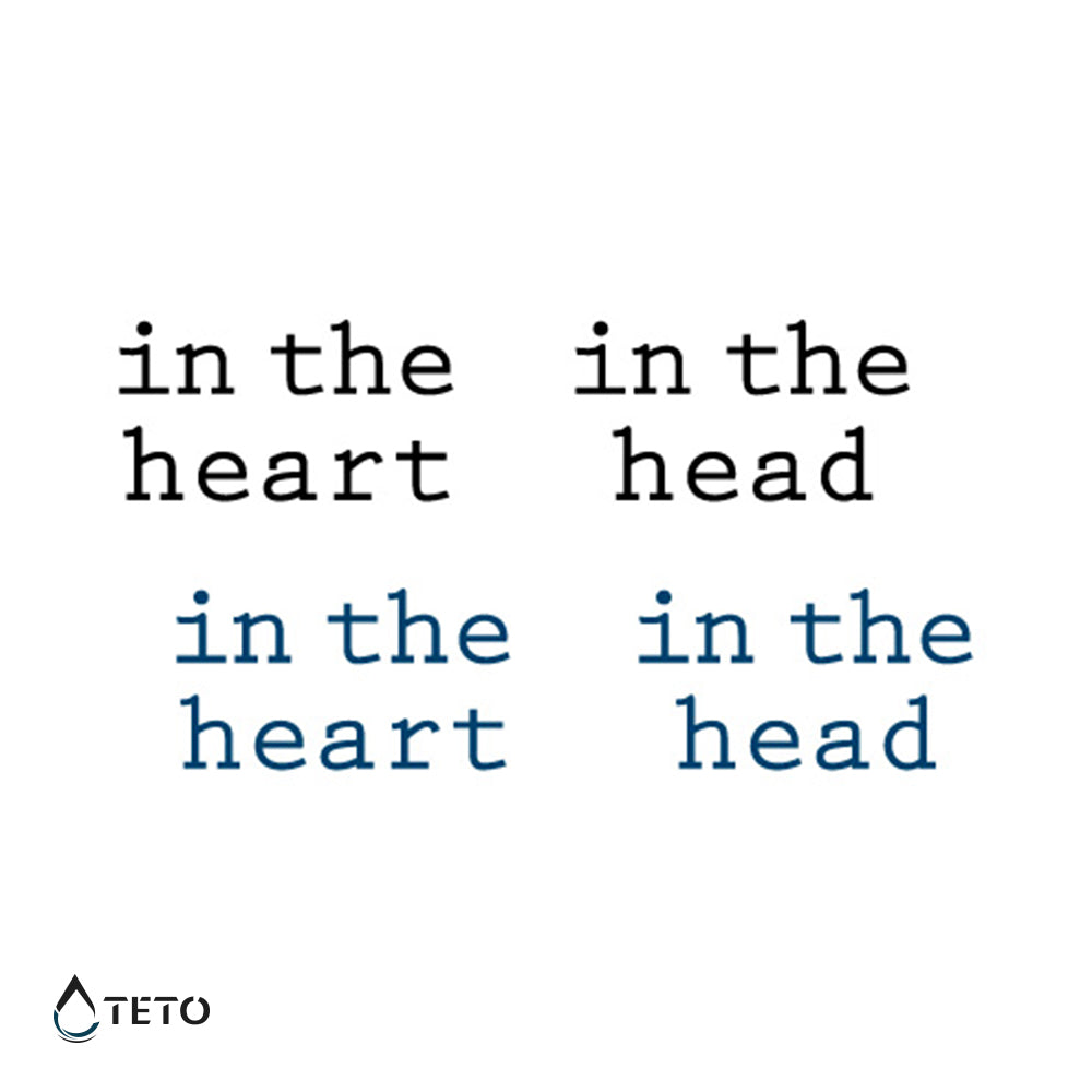 En la cabeza y en el corazón – set