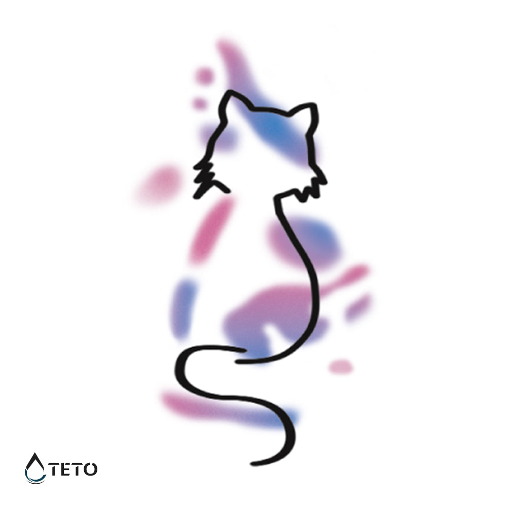 Silueta de gato