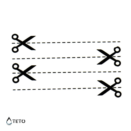Corta aquí – set