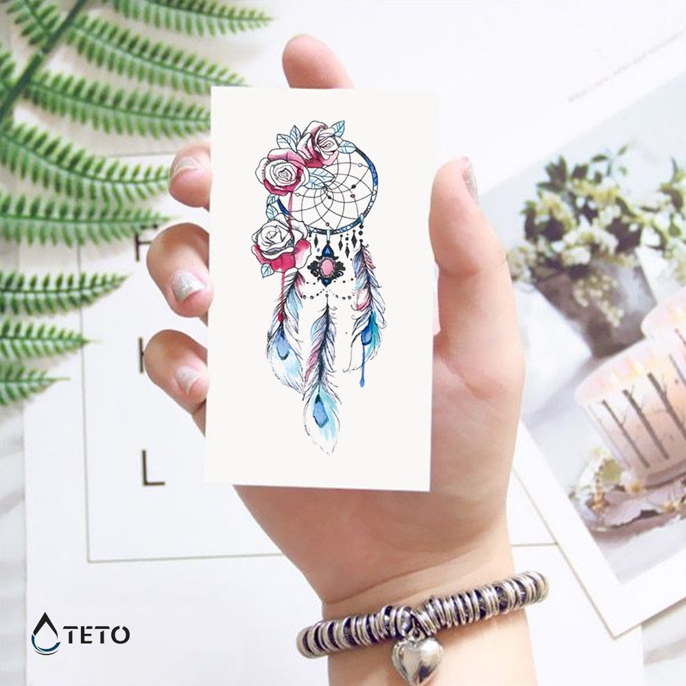 Atrapasueños con rosas