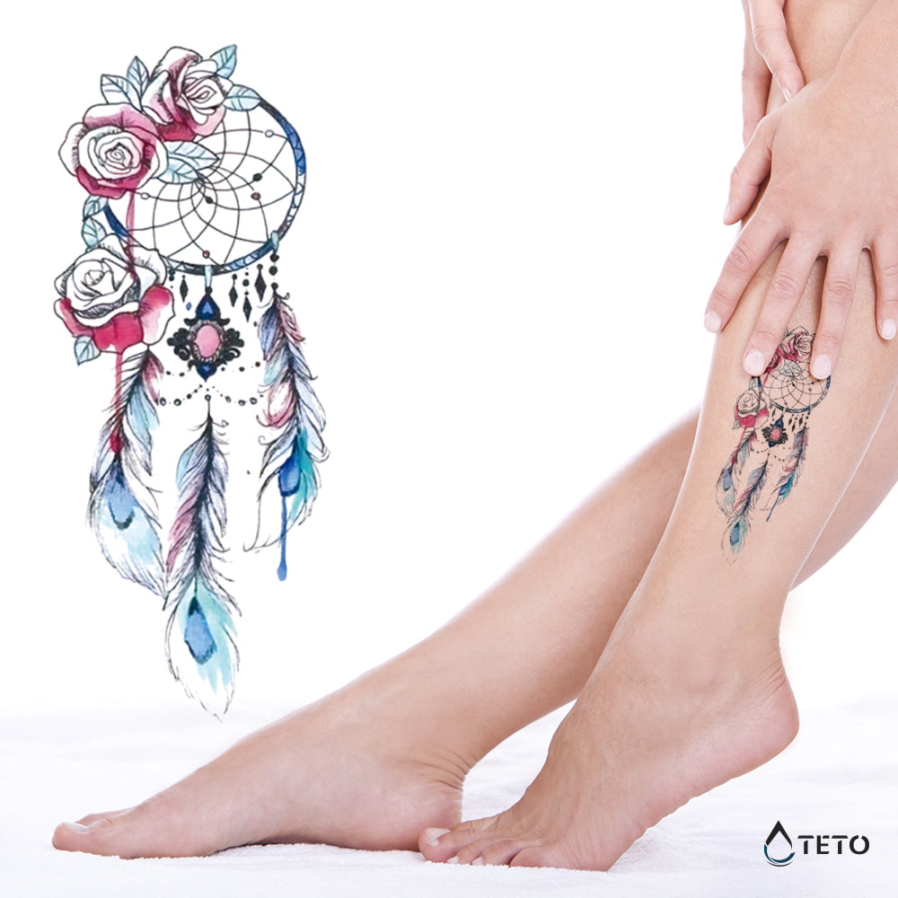 Atrapasueños con rosas