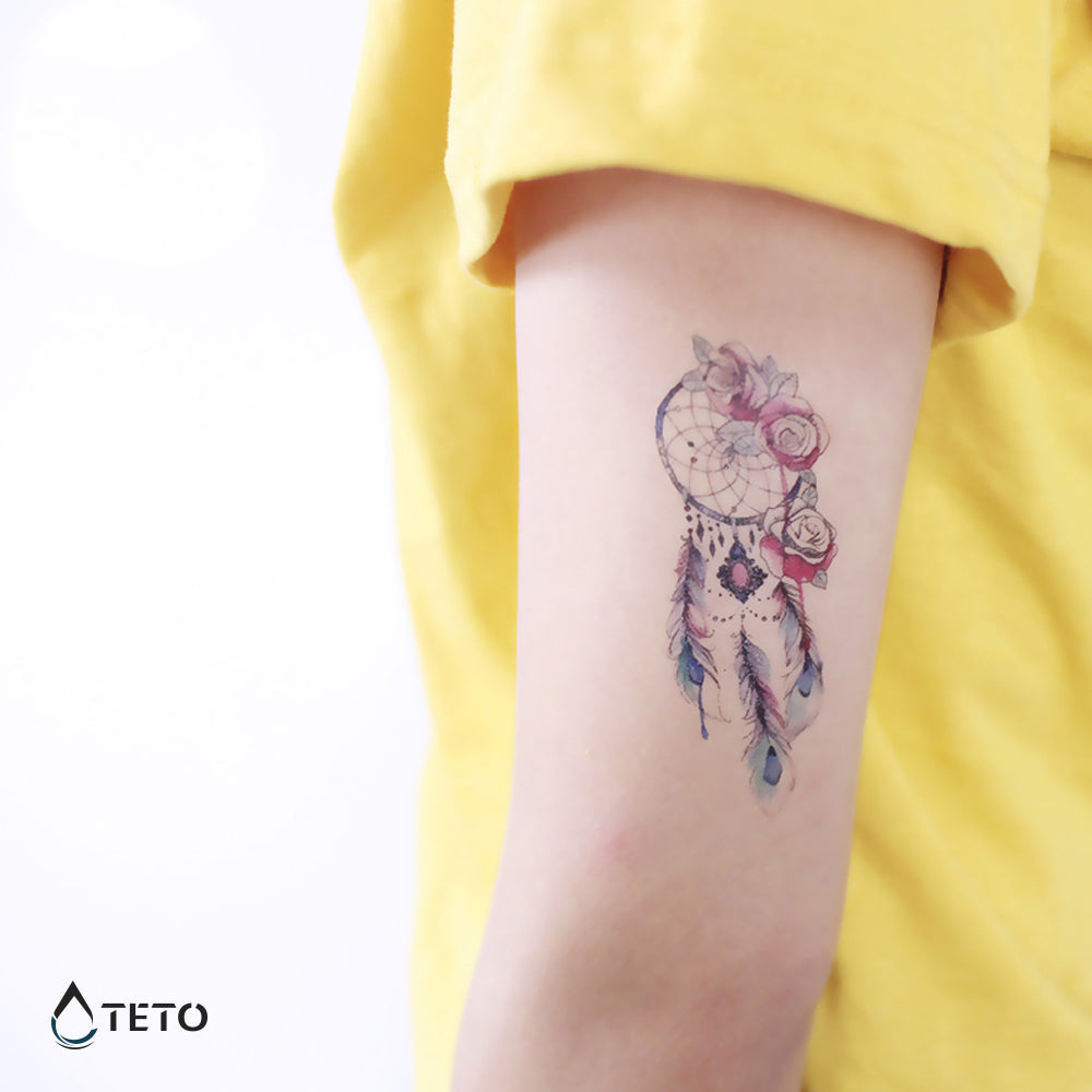 Atrapasueños con rosas