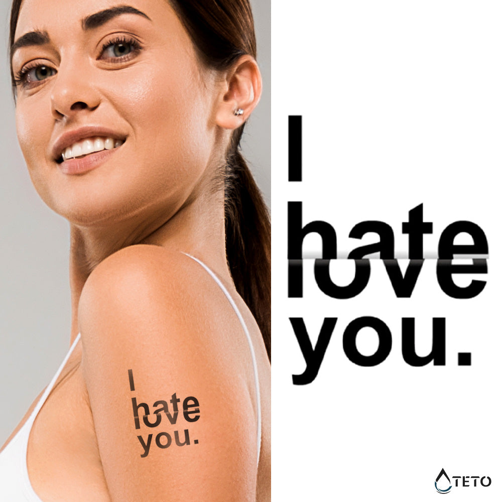 Te amo/te odio