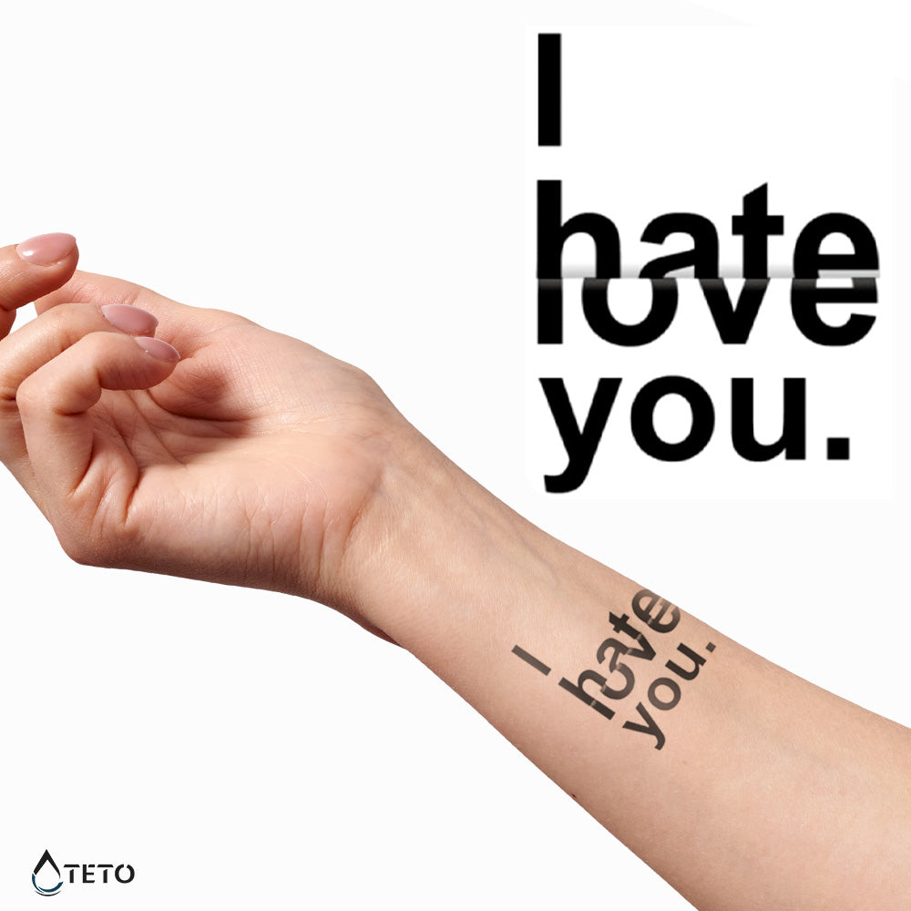 Te amo/te odio