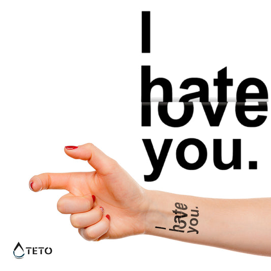 Te amo/te odio