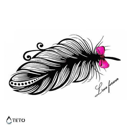 Pluma con lazo
