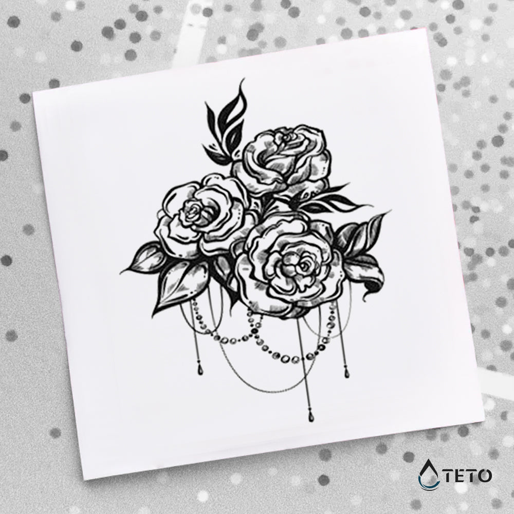Trío de rosas