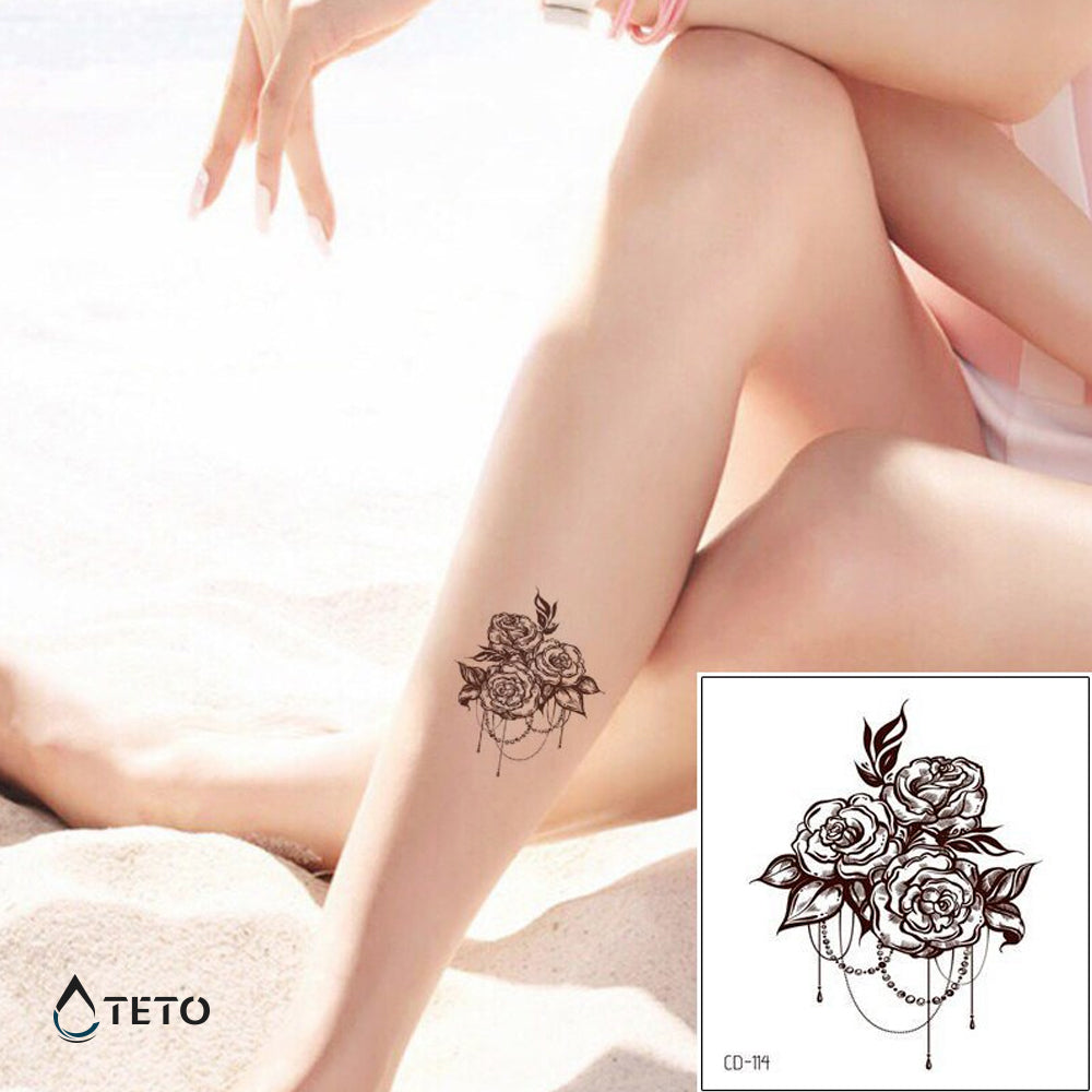 Trío de rosas