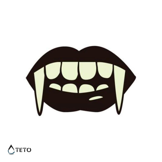 Dientes de vampiro - Brilla en la oscuridad