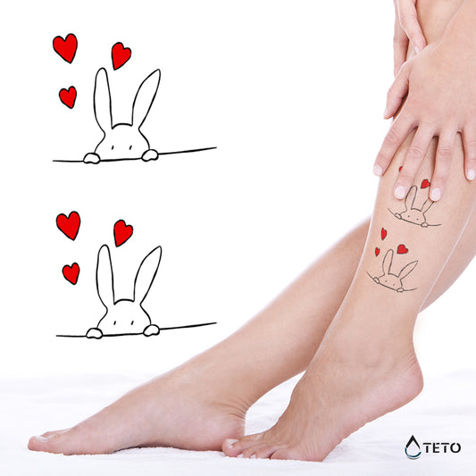Conejo enamorado – set