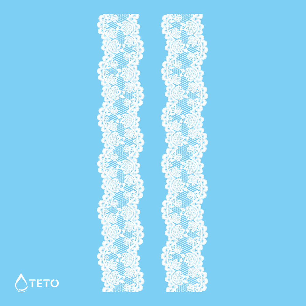 Pulseras, ligas - blanco - set - Tipo A