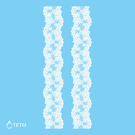 Pulseras, ligas - blanco - set - Tipo A