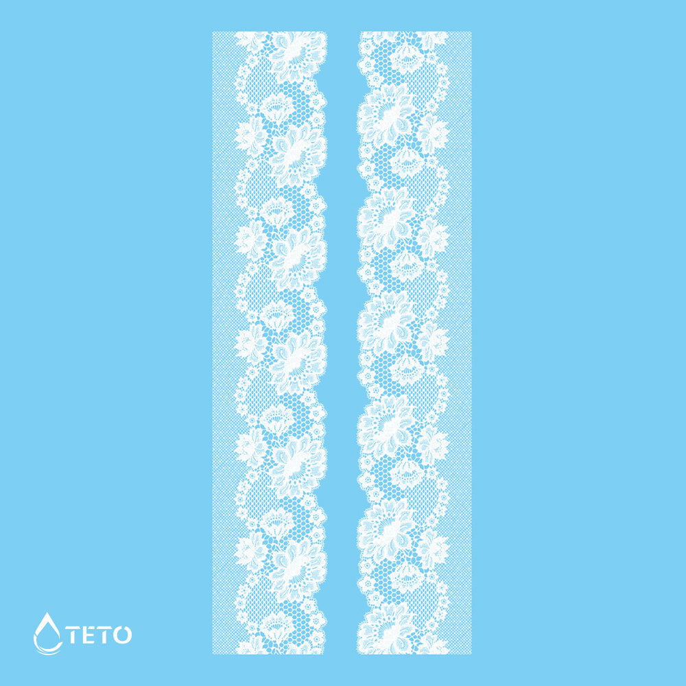 Pulseras, ligas - blanco - set - Tipo D