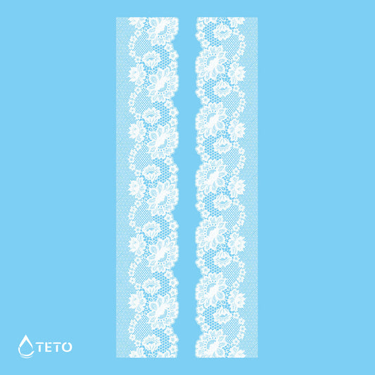 Pulseras, ligas - blanco - set - Tipo D