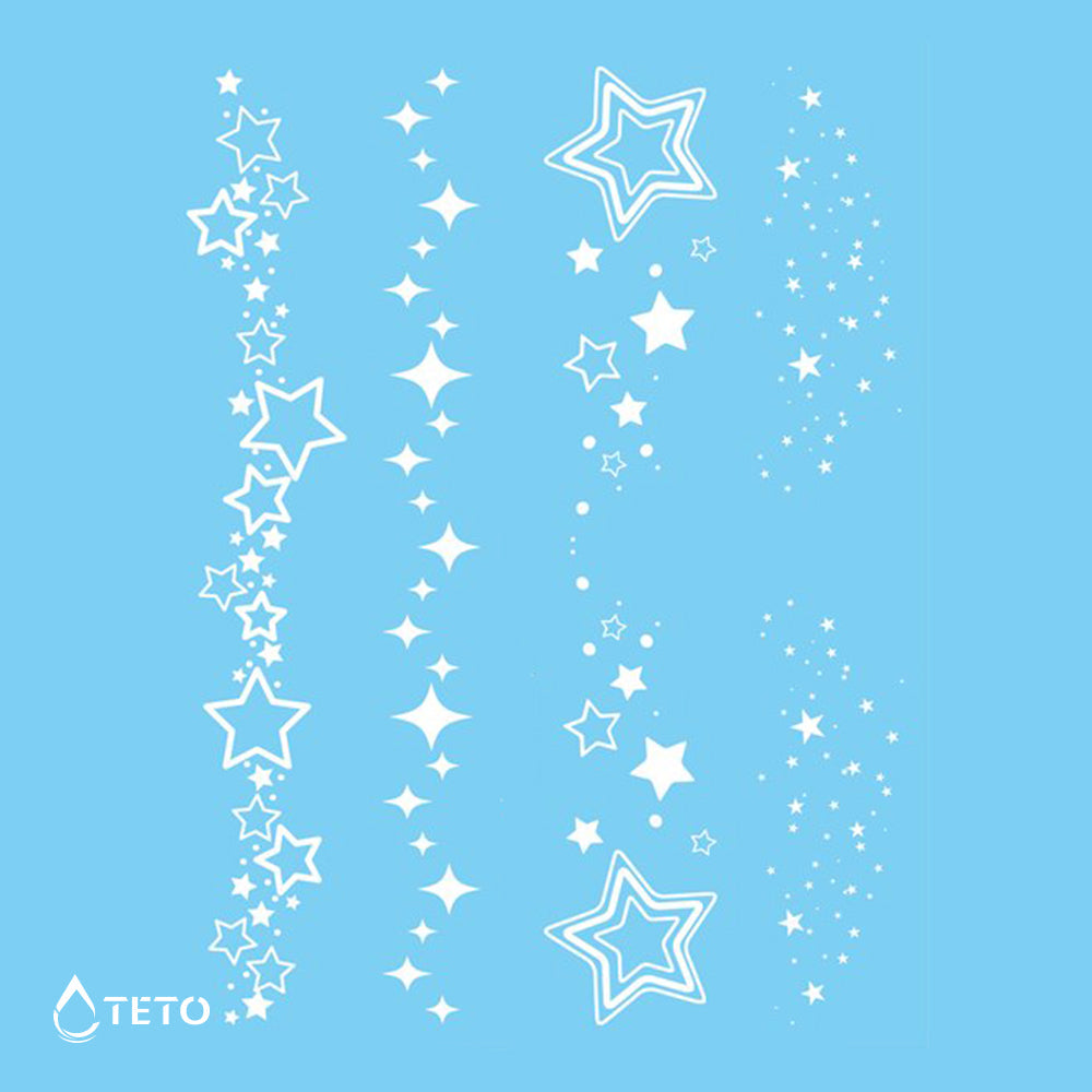 Estrellas blancas – set