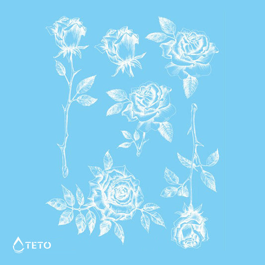 Rosas blancas - set